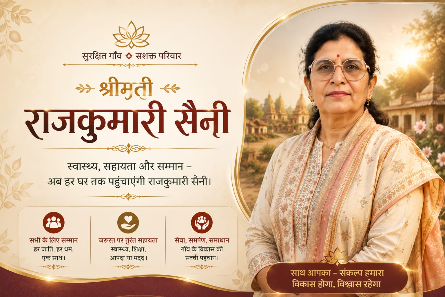 सुरक्षित गाँव, सशक्त परिवार
