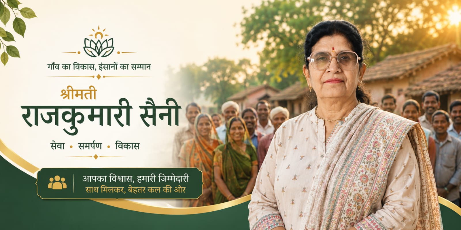 सेवा, समर्पण, विकास